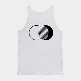 Moon Phases Design Tank Top